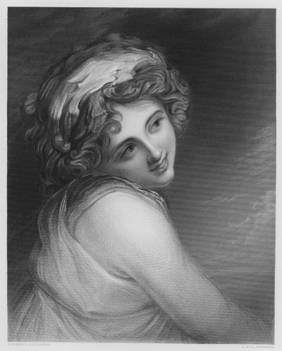 A Bacchante by George after Romney