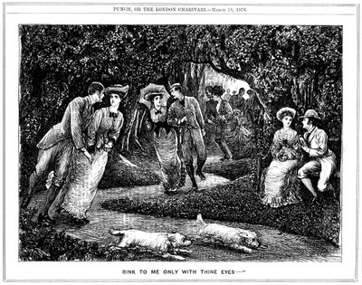 Rink to Me Only with Thine Eyes by George du Maurier