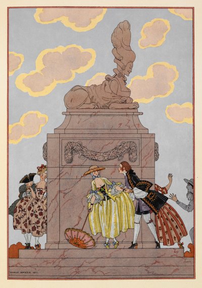 Mandolin by Georges Barbier