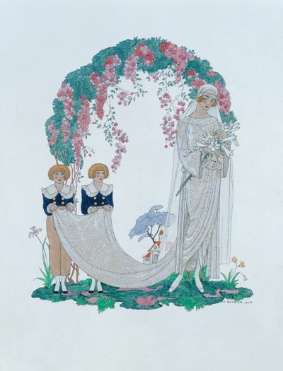 The Bride by Georges Barbier
