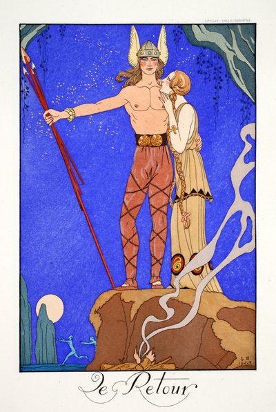 The Return by Georges Barbier
