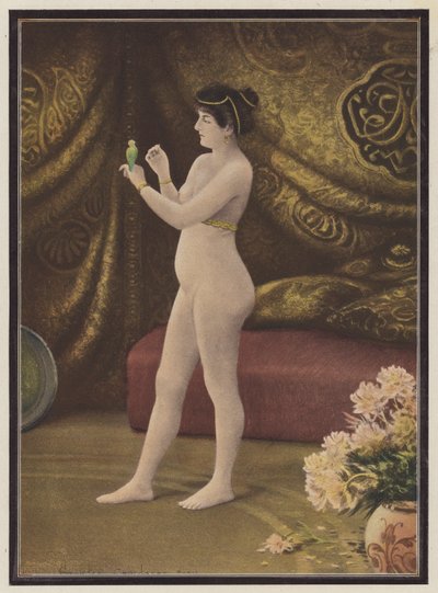 The Favourite, Woman with a Pet Bird by Georges Croegaert