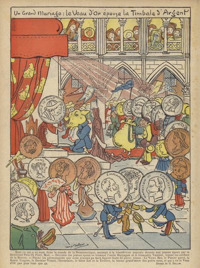 Illustration for Le Rire by Georges Delaw