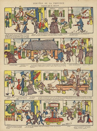 Illustration for Le Rire by Georges Delaw