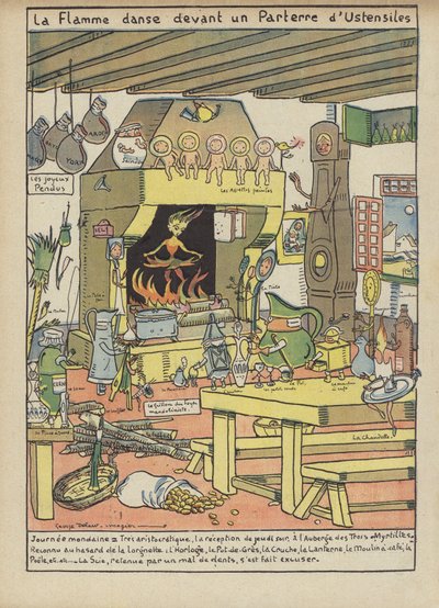Illustration for Le Rire by Georges Delaw