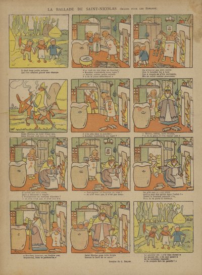 Illustration for Le Rire by Georges Delaw