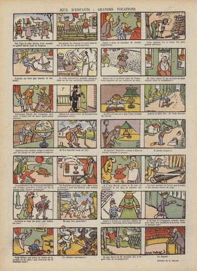 Illustration for Le Rire by Georges Delaw