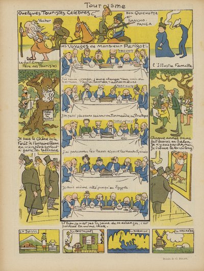 Illustration for Le Rire by Georges Delaw