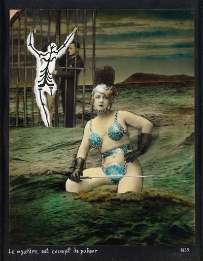 Mystery is exempt of decency, 1935 by Georges Hugnet