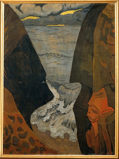 The Bluffs at Camaret by Georges Lacombe