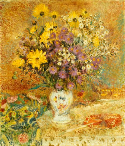 Vase of Flowers (Private Collection) by Georges Lemmen