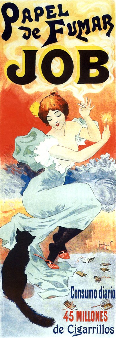Advert Poster for Job Cigarette Paper, 1894 by Georges Meunier