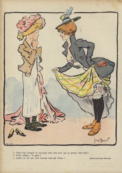 Illustration for Le Rire by Georges Meunier