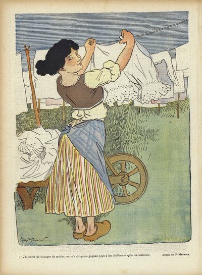 Illustration for Le Rire by Georges Meunier