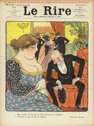Illustration for Le Rire by Georges Meunier