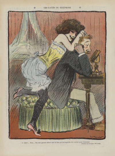 Illustration for Le Rire by Georges Meunier
