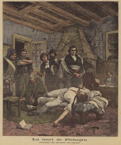 The Death of Pichegru by Georges Moreau de Tours