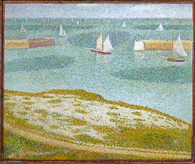 Entrance to the Harbor by Georges Pierre Seurat