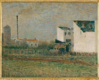 Suburbs by Georges Pierre Seurat