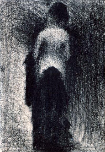 Woman Seen from the Back by Georges Pierre Seurat