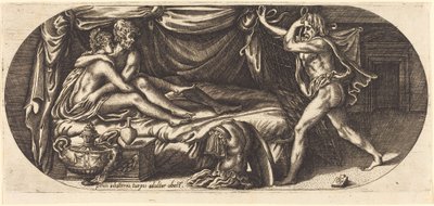 Mars and Venus Surprised by Vulcan by Georges Reverdy