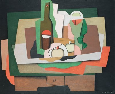 Still Life on a Table by Georges Valmier