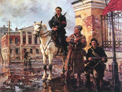 First Days of the October Revolution, Russia, 1917-1949 by Georgi Savitsky