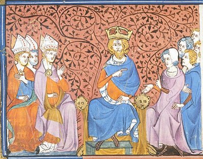 Charlemagne in Council by Georgia Levan Ramishvili from Tbilisi