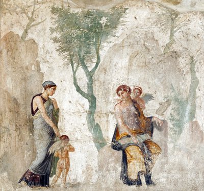 Eros Brought by Peitho to Aphrodite as Anteros Laughs at His Being Punished for Having Chosen the Wrong Target by Georgia Levan Ramishvili from Tbilisi