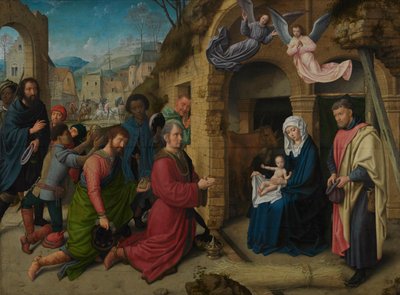 The Adoration of the Kings (Copy after Hugo van der Goes) by Gerard David