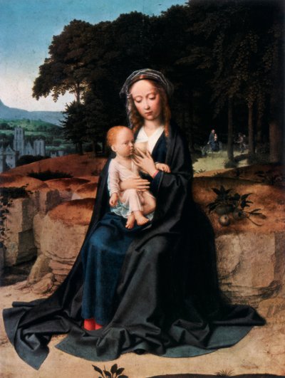The Rest on the Flight into Egypt by Gerard David