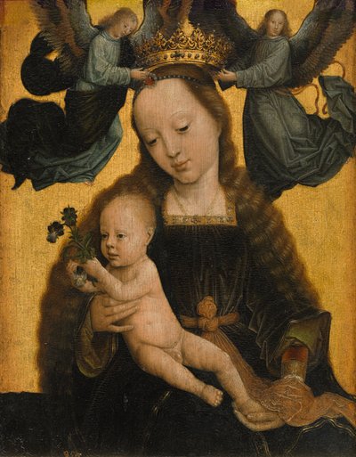 Virgin and Child with Angels by Gerard David
