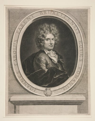 Jean Charles Parent, Citizen of Brussels by Gérard Edelinck