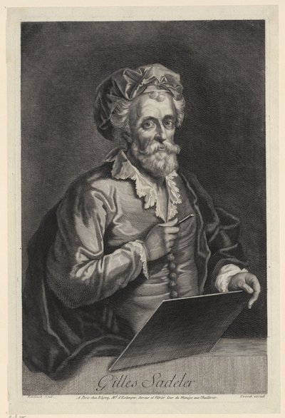 Portrait of Jacques Bénigne Bossuet by Gérard Edelinck