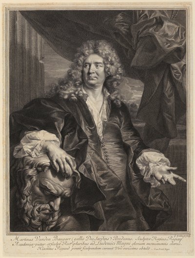 Portrait of Martin Desjardins by Gérard Edelinck