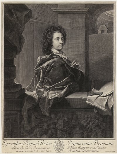 Portrait of Titian by Gérard Edelinck