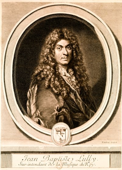 Portrait of Jean-Baptiste Lully by Gerard Edelinck