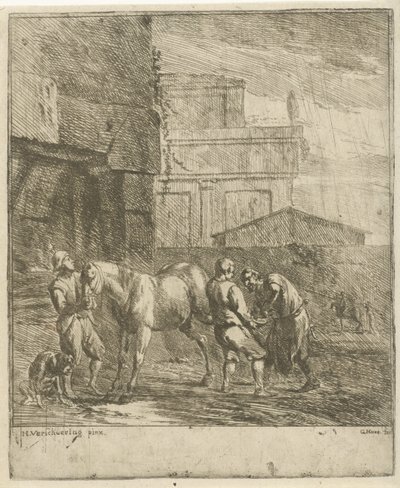 Blacksmith by Gerard Hoet (I)