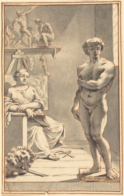 Allegory of Sculpture by Gerard Houten