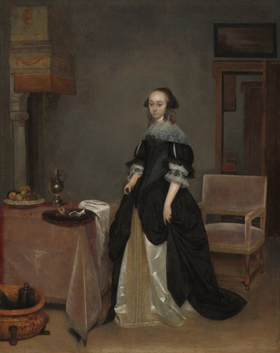 Maria van Suchtelen by Gerard Terborch II