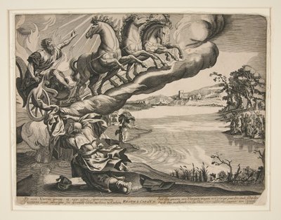Chapter II from II Kings, The Translation of Elijah by Gerard Valck