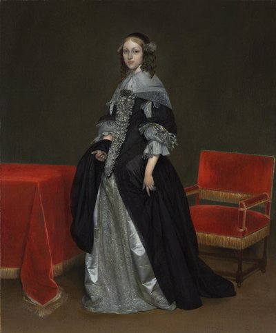 Portrait of a Woman, c.1665 by Gerard ter Borch