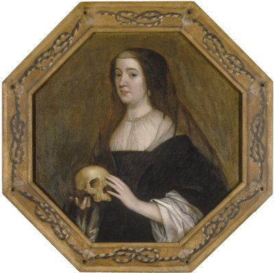 Portrait of Amalia van Solms by Gerard van Honthorst