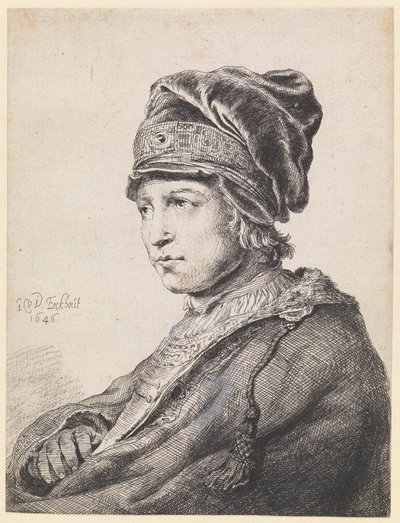 Portrait of a Young Man by Gerbrand van den Eeckhout