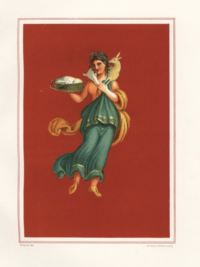 Allegorical Wall Painting of Spring by Geremia Discanno