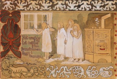 Mørkredd by Gerhard Munthe