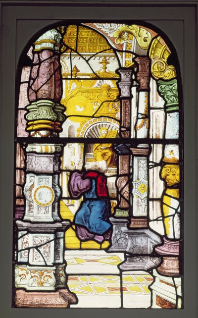 Simeon in the Temple beholding the Holy Spirit by Gerhard Remisch