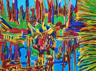 Estuario Abstracto II, 2018 by Gerhardt Isringhaus