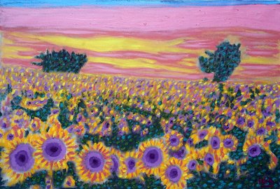 Sunflower Field, 2024 by Gerhardt Isringhaus