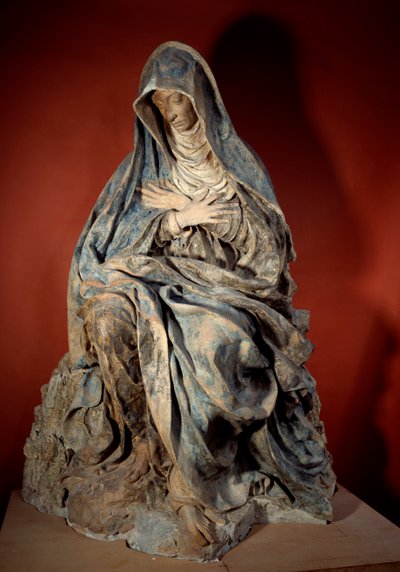 Virgin of Pain (Sculpture) by Germain Pilon